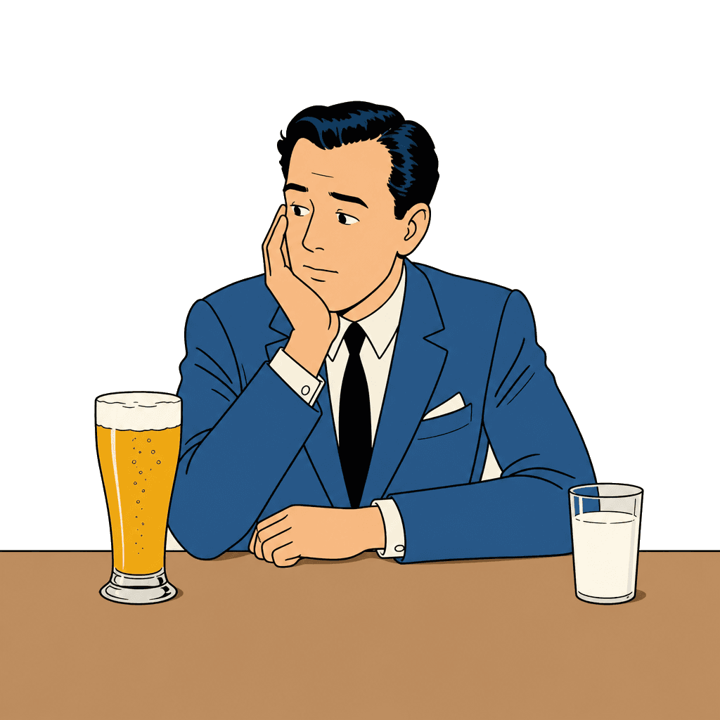Beer and milk