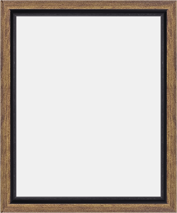 Antique wood frame